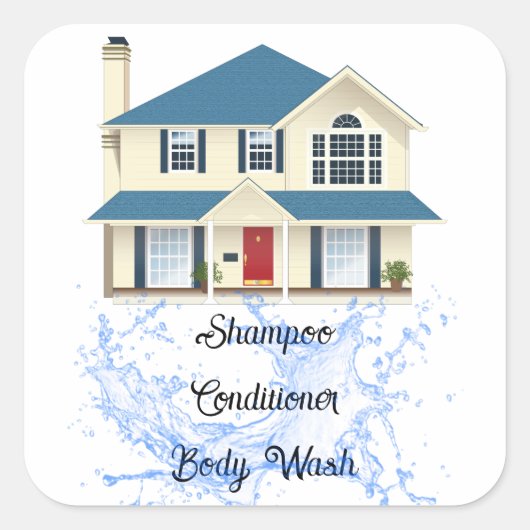 Étiquette étiquette étanche (Devant)