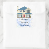 Étiquette étiquette étanche (Sac)