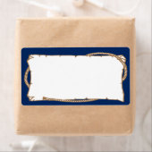 Étiquette Étiquette occidental avec nom de la part (En situation)