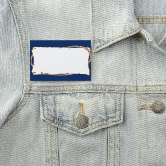 Étiquette Étiquette occidental avec nom de la part (En situation)