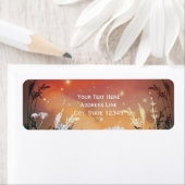 Étiquette Etoiles de ciel rouge enchantées et Mariage de feu (En situation)