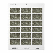 Étiquette Étoiles de gloire (Feuille entière)