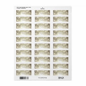 Étiquette Étoiles scintillantes brillantes cherchent un mari (Feuille entière)