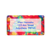 Étiquette Étrange brune (Devant)