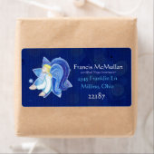 Étiquette Êtres célestes Angel Folk Art GRANDE ENTREPRISE (En situation)