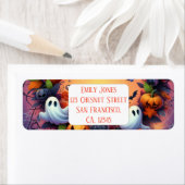 Étiquette Eve enchantée - Halloween festive (En situation)