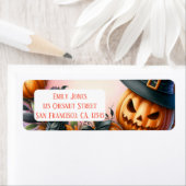 Étiquette Eve enchantée - Halloween festive (En situation)