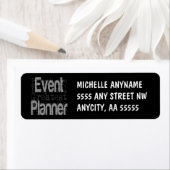 Étiquette Event Planner (En situation)