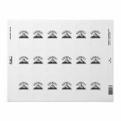 Étiquette Everest (Feuille entière)