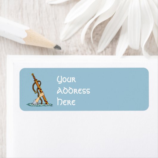 Étiquette Excalibur (En situation)