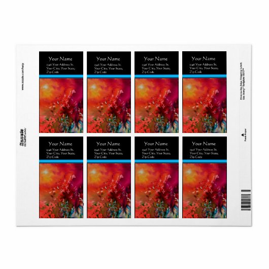 ÉTIQUETTE EXCALIBUR (Feuille entière)