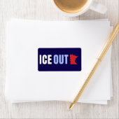 Étiquette Expulser l'ICE Anti Trump (En situation)