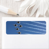 Étiquette F-16 Formation de Delta Thunderbirds (En situation)