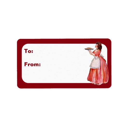 Étiquette Fabricant de secteurs vintage (Devant)