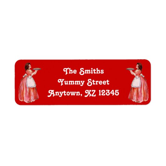 Étiquette Fabricant de secteurs vintage (Devant)