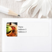 Étiquette Fabrication de la salade de Waldorf (En situation)