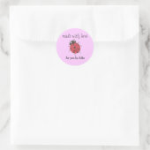 étiquette "Fabriqué avec amour" (Sac)