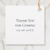 Étiquette Fabriquée Avec Amour, Étiquette de Cadea (Dos)