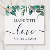 Étiquette Fabriquée Avec Amour, Étiquette de Cadea (Devant)