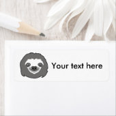 Étiquette Face de fentes (En situation)