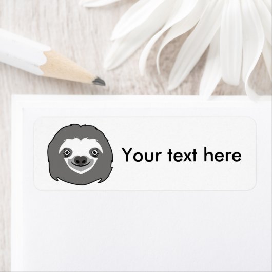 Étiquette Face de fentes (En situation)