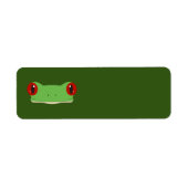 Étiquette Face de grenouille (Devant)