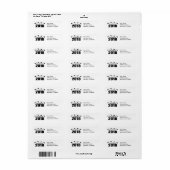 Étiquette Faculté De Droit De 2018 Casquettes Et Diplômes (N (Feuille entière)