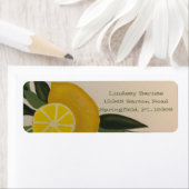 Étiquette Faire de la citronnelle (En situation)