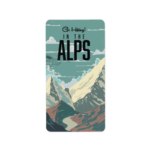 Étiquette Faire de la randonnée dans les Alpes (Devant)