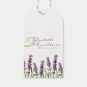 Étiquette Faire-part de mariage Lavender (Dos)