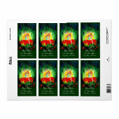 ÉTIQUETTE FAIRY DREAMING SUR LA FLEURS (Feuille entière)