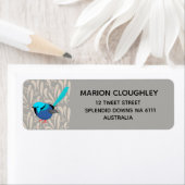 Étiquette Fairy Wren (En situation)