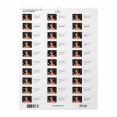 Étiquette Fairytale Princess (Feuille entière)