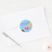 étiquette "Fait main" (Enveloppe)