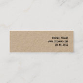 Étiquette faite main de cadeaux de papier (Dos)