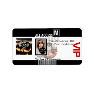 Étiquette Faites à votre propre passage de VIP 8 manières