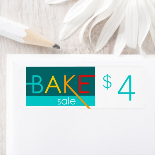 Étiquette faites les prix à payer typographiques de vente (En situation)