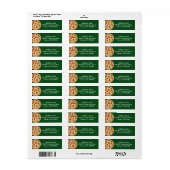 Étiquette Faites votre propre fête d'anniversaire de pizza (Feuille entière)