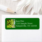 Étiquette Faits saillants d'un Arboretum d'Arbres de Séquoia (En situation)