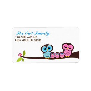 Étiquette Famille de hibou
