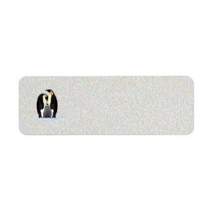 Étiquette famille des pingouins