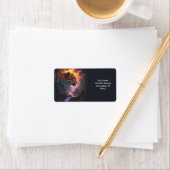 Étiquette Fantasy Cute Leopard At Sunset (En situation)