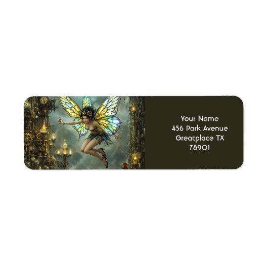 Étiquette Fantasy Cute Pixie Butterfly Wings (Devant)