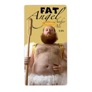 Étiquette Fat Angel Amber Ale