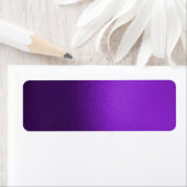 Étiquette Faux Soie Purple Solide Lable (En situation)