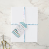 Étiquette Faveur du Baby shower de hibou | Balise (Avec de laficelle)