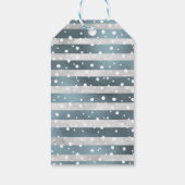 Étiquette Favori de Noël de l'hiver en Ontario (Dos)