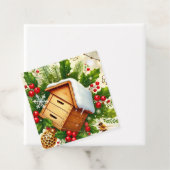 Étiquette Favoris de Noël | Texte modifiable (En situation)