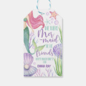 Étiquette Favorise de la sirène Valentine (Dos)