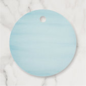 Étiquette Favorite de cheveux rouge sirène (Dos)